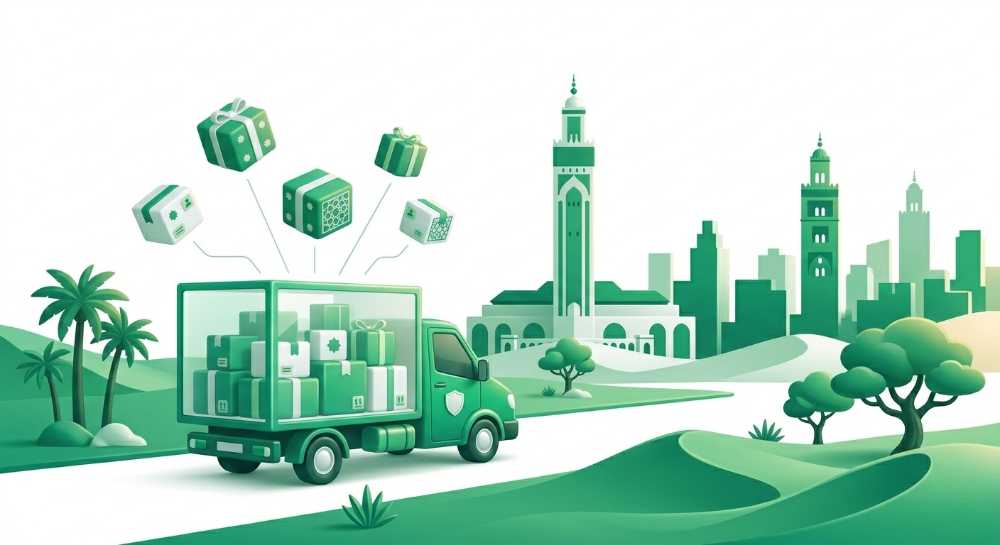 Livraison e-commerce à Agadir